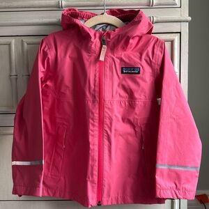 Patagonia Kids' Torrentshell 3L Rain Jacket, Pink